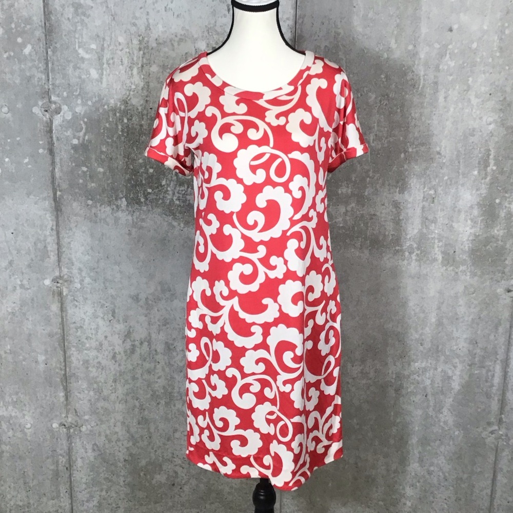Diane Von Furstenberg Beth Dress Womens Silk Jersey Stretch Mini w/ Pockets SZ 8 - Picture 3 of 12